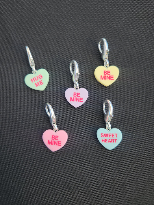 Conversation Heart Bridle Charm