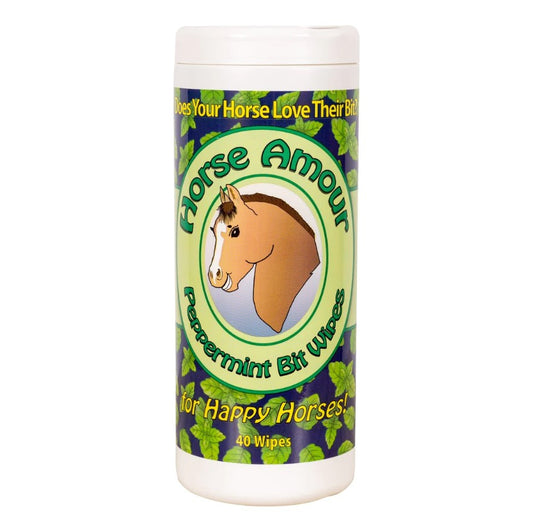 Horse Amour Bit Wipes - Peppermint